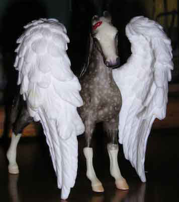angel wing.