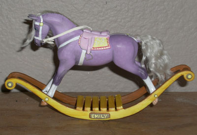 Rocking horse.