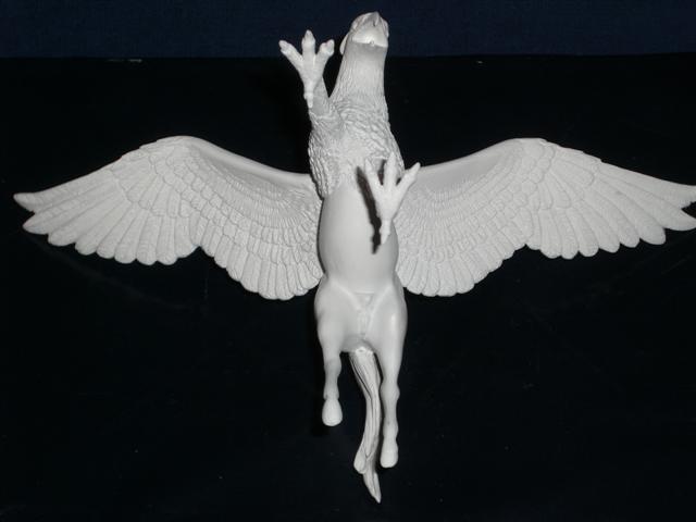 Hippogryph under view.